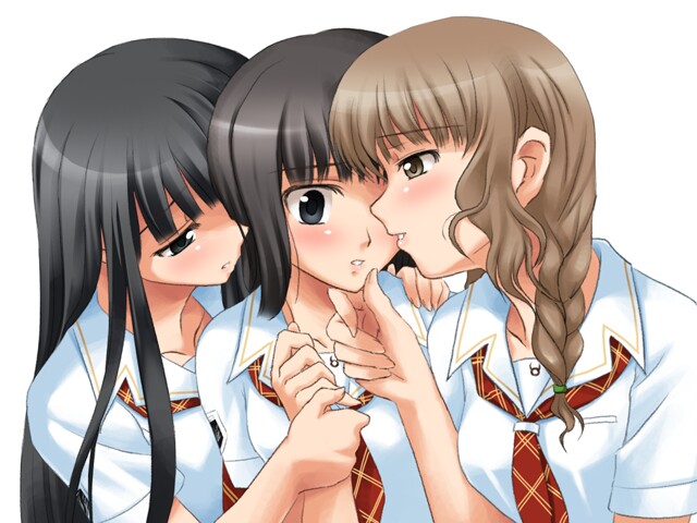 Anime lesbian orgies
